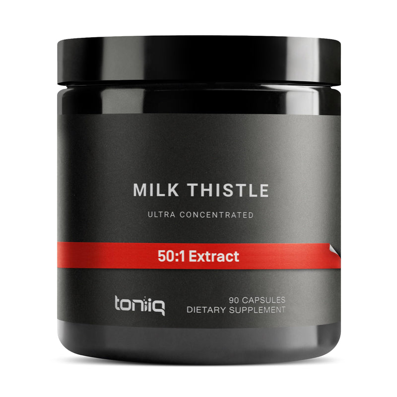 [Australia] - Milk Thistle - Ultra High Potency 50:1 Extract with 80% Silymarin - Highly Concentrated - Third-Party Lab Tested - 90 Capsules 90 Count (Pack of 1) 