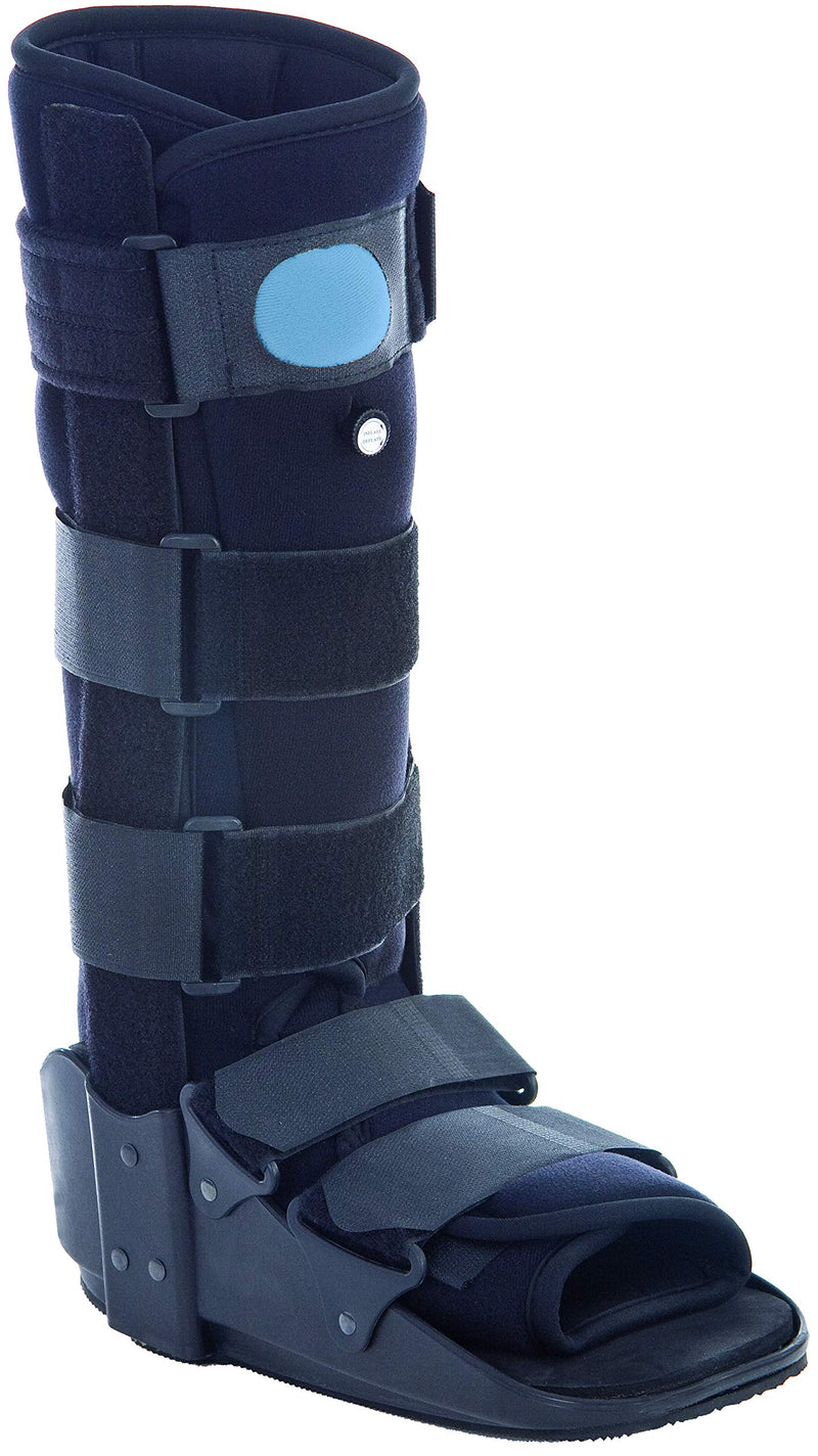 United Ortho 12105 Standard Air Walking Boot, Medium Black