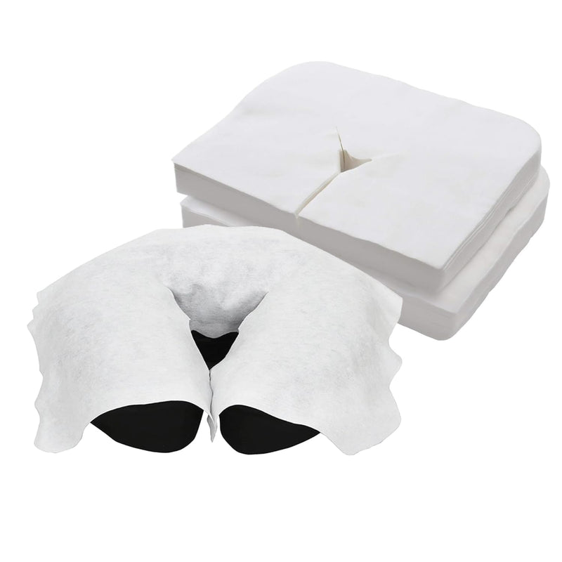 [Australia] - BodyMed Disposable Face Cradle Covers - 1 Pack of 100 Sheets - Medical-Grade, Ultra Soft, Luxurious, Non-Sticking Massage Face Covers/Headrest Covers for Massage Tables & Massage Chairs 100 Count 