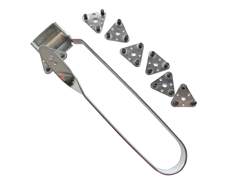 [Australia] - Heavy Duty Triple Flint Striker Set + 6 Replacement Long Lasting Flints Triple Striker 