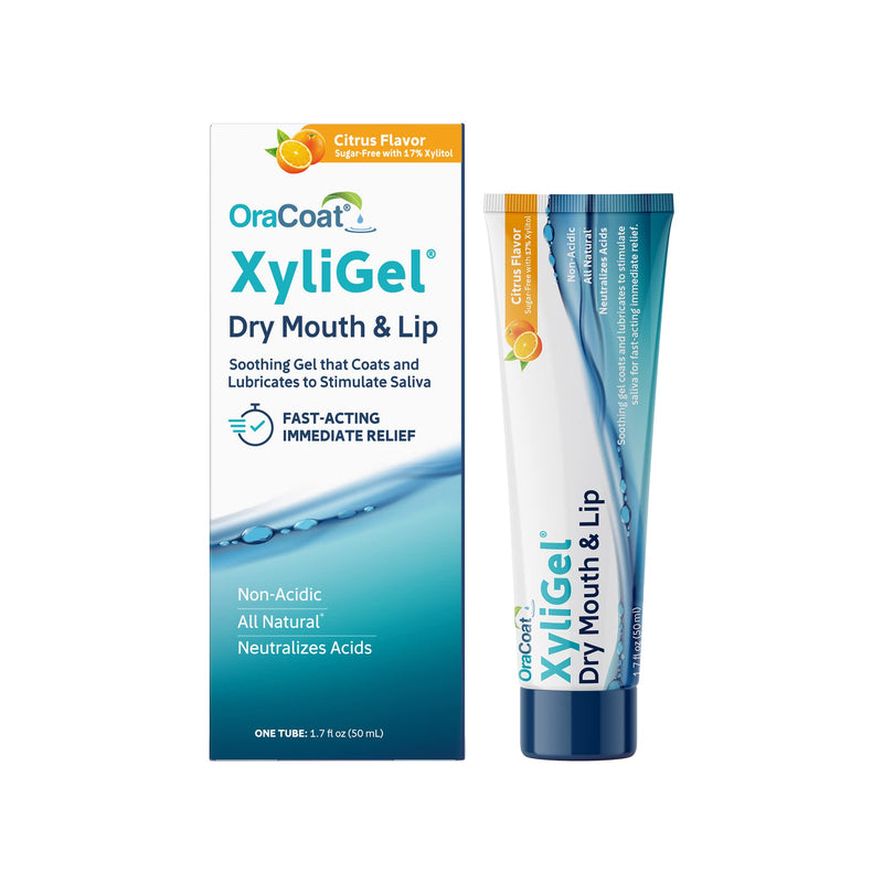 [Australia] - OraCoat XyliGel 1 Pack Soothing Dry Mouth Moisturizing Relief Gel with Xylitol, Sugar Free, for Dry Mouth, Stimulates Saliva Production, Non-Acidic, Daytime and Night Time Use 1 Count (Pack of 1) 
