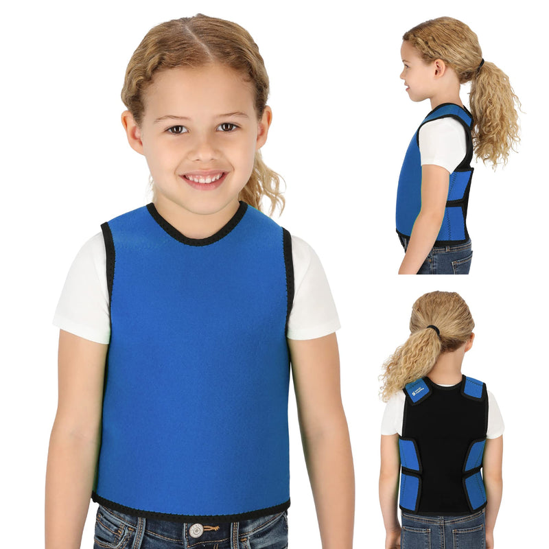 [Australia] - Special Supplies Sensory Compression Vest Deep Pressure Comfort (Blue, X-Small) X-Small (Pack of 1) Blue 
