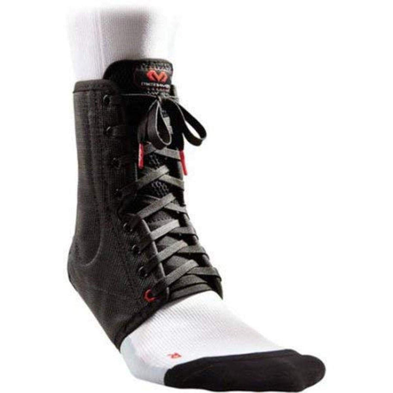 [Australia] - McDavid 199 Lightweight Laced Ankle Brace, Black, Medium 