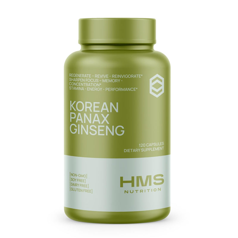[Australia] - Certified Organic 2000mg Korean Red Panax Ginseng 120 Vegan Capsules Super Strength Extract - High Ginsenosides Supports Energy, Stamina, Performance and Mental Health 