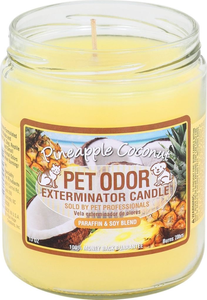 Pet Odor Exterminator Candle, Pineapple & Coconut - Pack of 2 - PawsPlanet Australia