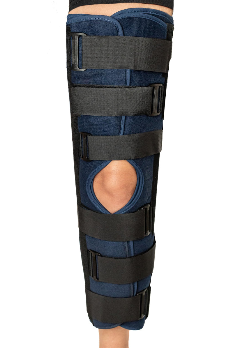 [Australia] - United Ortho 61024 3-Panel Knee Immobilizer, 24" Size Navy 24" 