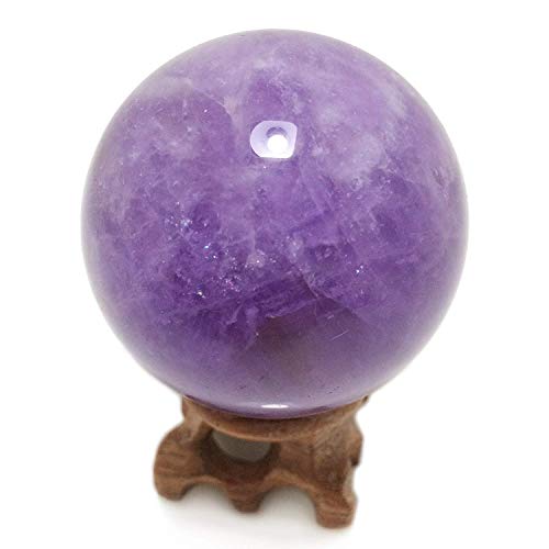 Polar Jade Amethyst Gemstone Balls, 50mm/2", Chakra Balancing 50 mm