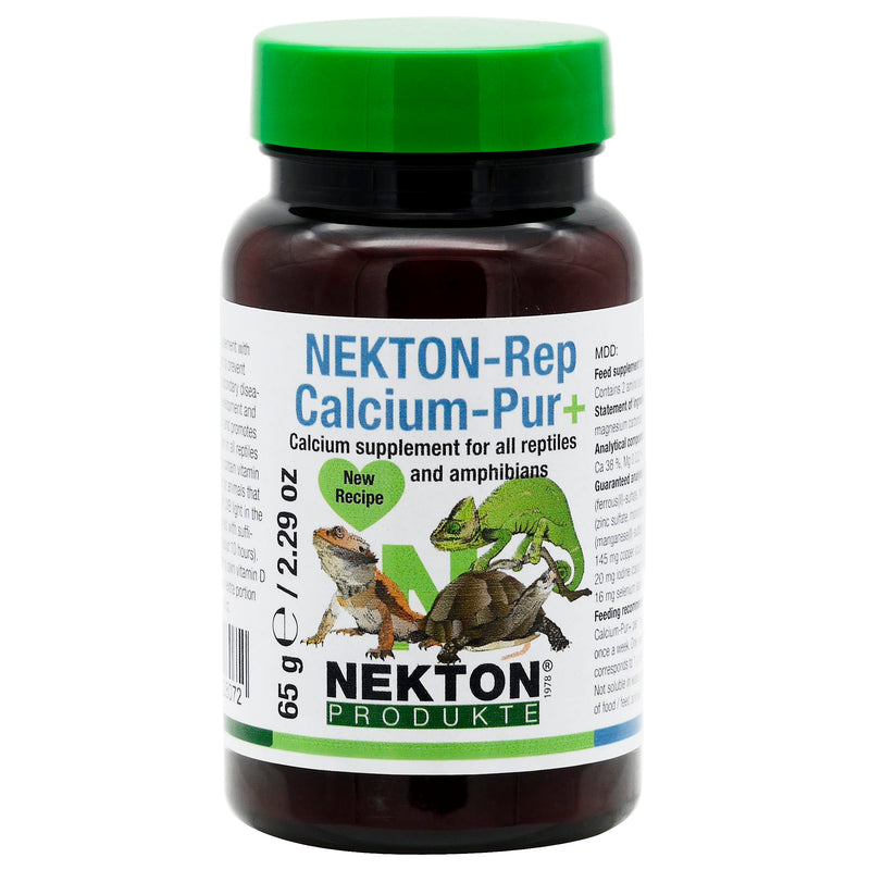 Nekton-Rep Calcium-PUR+ Calcium Preparation for All Reptiles and Amphibians 65gm / 2.29oz 1 Count (Pack of 1) - PawsPlanet Australia