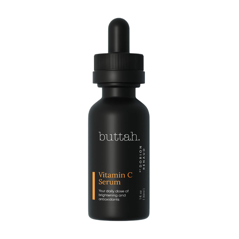 Buttah Skin 15% Vitamin C Serum 1 FL oz 30mL - For Uneven Skin Tone - Ferulic Acid - Anti-Dark Spot Vitamin C Serum For Face