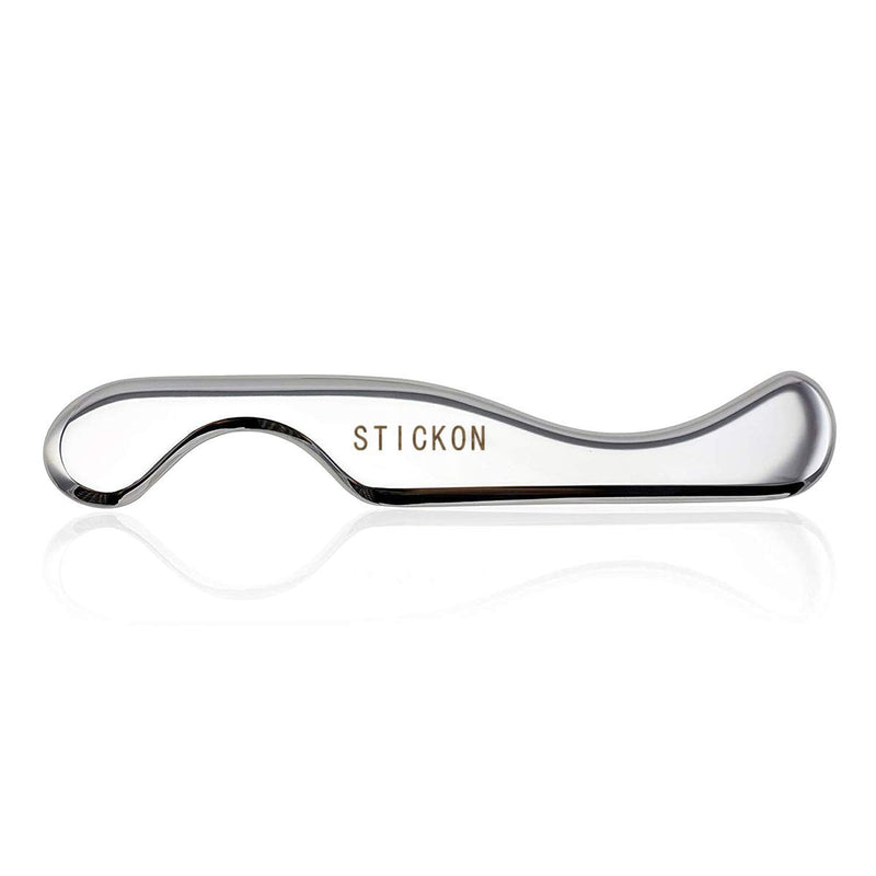 [Australia] - Stainless Steel Gua Sha Scraping Massage Tool - STICKON IASTM Tools Great Soft Tissue Mobilization Tool (C1 Shape) STICKON-C 