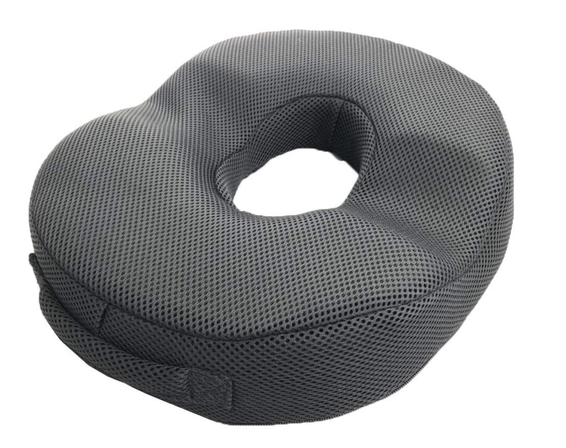 [Australia] - SU-2610 Tailbone Pillow Hemorrhoid Cushion, Memory Foam, Oval Donut Cutout for Pelvic Pressure, Prostate Pregnancy Perineal Coccyx Sciatica Post Natal Orthopedic Surgery (16”x 13”/40x33cm) Su-2610 Memory Foam, (16"x13") 