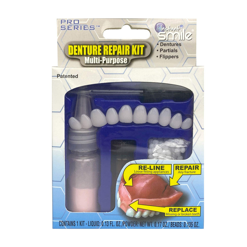 [Australia] - Instant Smile Multi Purpose Denture Repair Kit 