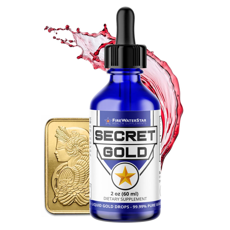 [Australia] - FWS Colloidal Gold - Liquid Gold Drops - 99.99% Pure Swiss Gold - 100 ppm - Ruby Red - Real 24K Gold - Gold Water - Ascension Aid - Brain Boost - Enhance Awareness, Clarity, Dreams, and Intuition 