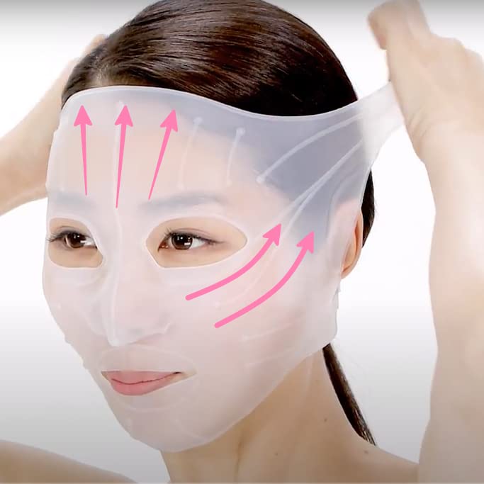 Silicone Skin Mask | Face Lifting Double Chin Reducer | V Line Lifting | Under Eye Mask | Forehead Wrinkles Treatment | Korean Skin Care 1 Count (Pack of 1)