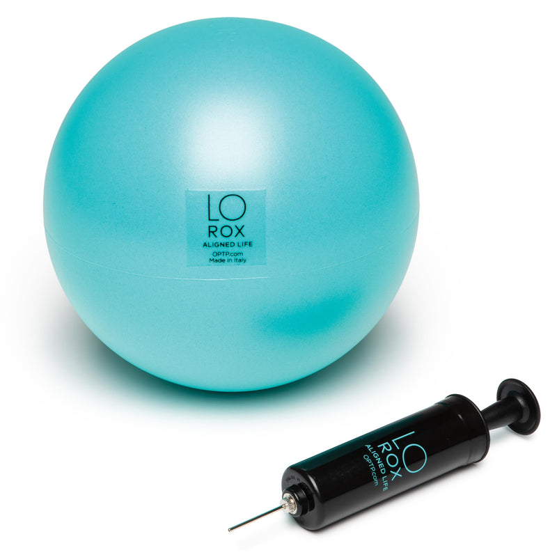 [Australia] - OPTP LO ROX Aligned Life Body Sphere with Pump - Inflatable Small Pilates Ball with Pump for Exercise, Massage, and Core Workouts — from Lauren Roxburgh 