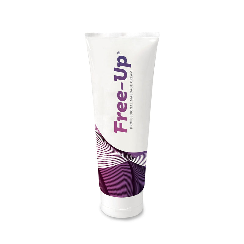 [Australia] - Free-Up-Professional Massage Cream, Fragrance-Free, Great Glide, Lubricity, Tissue Perception, Perfect for Physical Therapy, Massage Versatile, Non-Greasy, 8 Oz Tube, Made in USA 