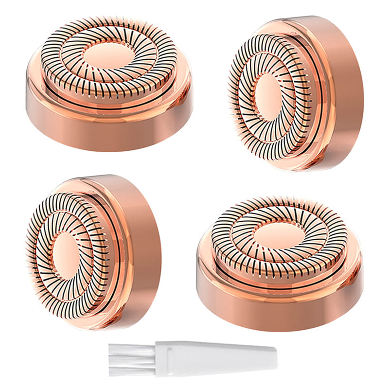 [Australia] - Facial Hair Remover Replacement Heads Gen 2 Double Ring Compatible with Flawless Facial Hair Removal Tool Generation 2 4 pack for flawless Gen 2 
