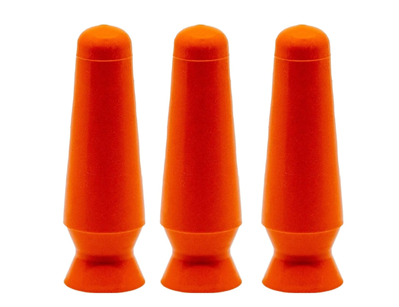 [Australia] - DMV Scleral Cup Large Contact Lens Handler -3 Pack - Inserts and Removes Scleral Contact Lenses and Prosthetic Eyes (Orange) Orange 