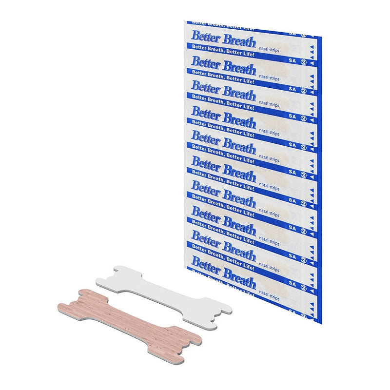 [Australia] - Nasal Strips for Reduce Snoring Nasal Congestion Relief Better Breath Anti Snoring Improve Sleeping (Large 100PCs) 