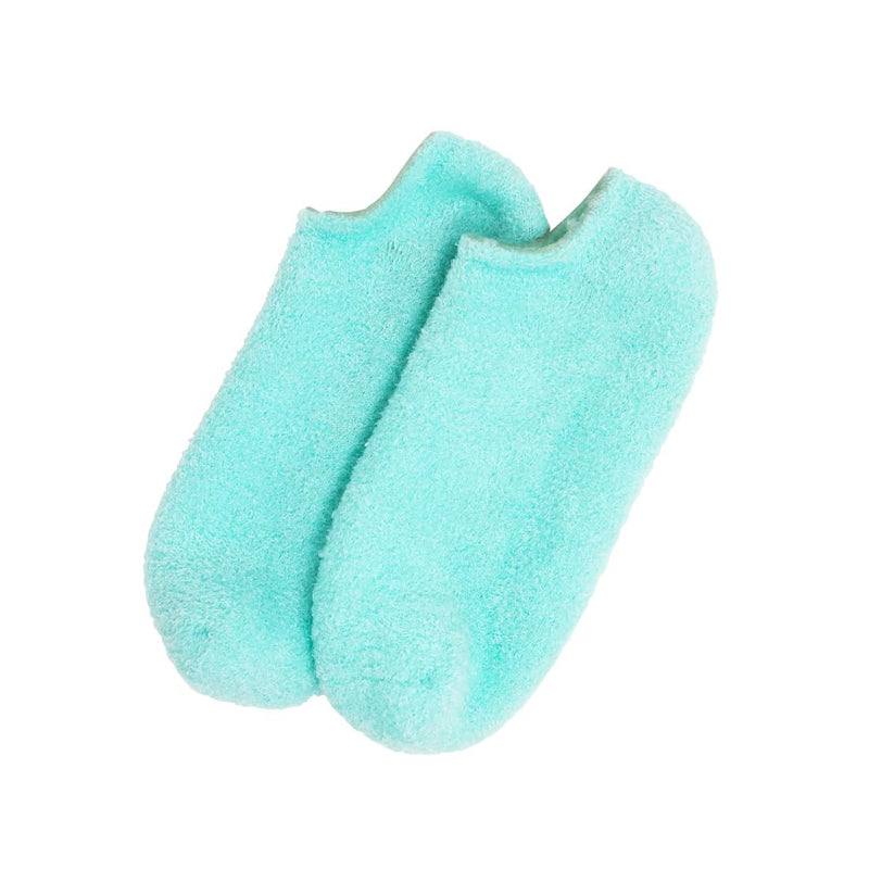 [Australia] - Barefoot Scientist Sleep On It Overnight Moisturizing Gel Socks, Nourish Your Feet (Teal) Teal - 1 Pack 