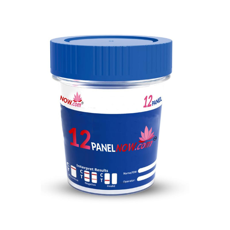[Australia] - 12 Panel Drug Test Urine Cups | Urine Drug Test Kit with AMP, BAR, BUP, BZO, COC, MDMA, MET, MTD, OPI, OXY, TCA, THC | Rapid Results in Minutes | Easy to Use with Temp Strips [10 Pack] - 12 Panel Now 