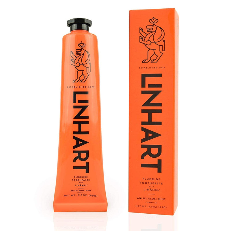 [Australia] - LINHART Whitening Toothpaste – Teeth Whitening, Enamel Strengthening Natural and Organic Toothpaste with Mint Flavor (3.5 oz) 3.4 Ounce (Pack of 1) 