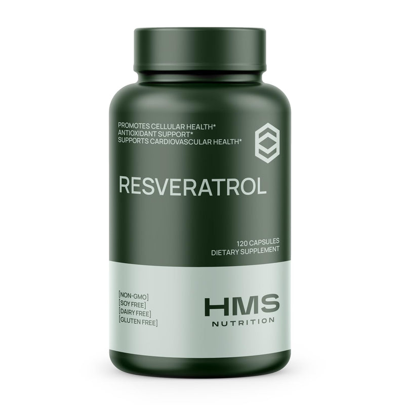 [Australia] - Resveratrol 1400mg 120 capsules High Potency Trans-Resveratrol with Powerful Antioxidents Acai Grapeseed Green Tea Supports Cellular and Cardiovascular Health Anti-Aging 