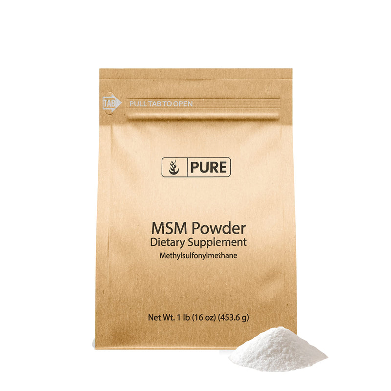 [Australia] - PURE ORIGINAL INGREDIENTS Methylsulfonylmethane (1lb) MSM, Natural Sulfur Dietary Supplement 