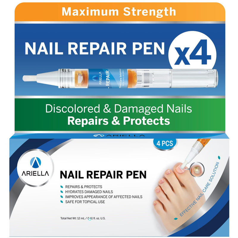 [Australia] - Toenail Fungus Treatment Extra Strength: Nail Fungus Treatment for Toenail - Fungal Nail Repair Pen 4 Packs 