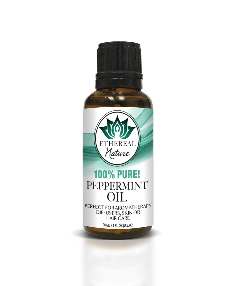 [Australia] - Ethereal Nature 100% Pure Oil, Peppermint, 1.01 Fluid Ounce 