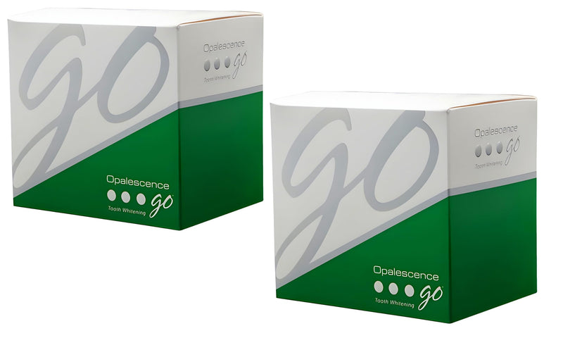 [Australia] - Opalescence Go 15% Mint - Prefilled Teeth Whitening Trays - 4 Treatments (2 Packs) - Made by Ultradent. 4648-2 Original 8 Count (Pack of 2) 