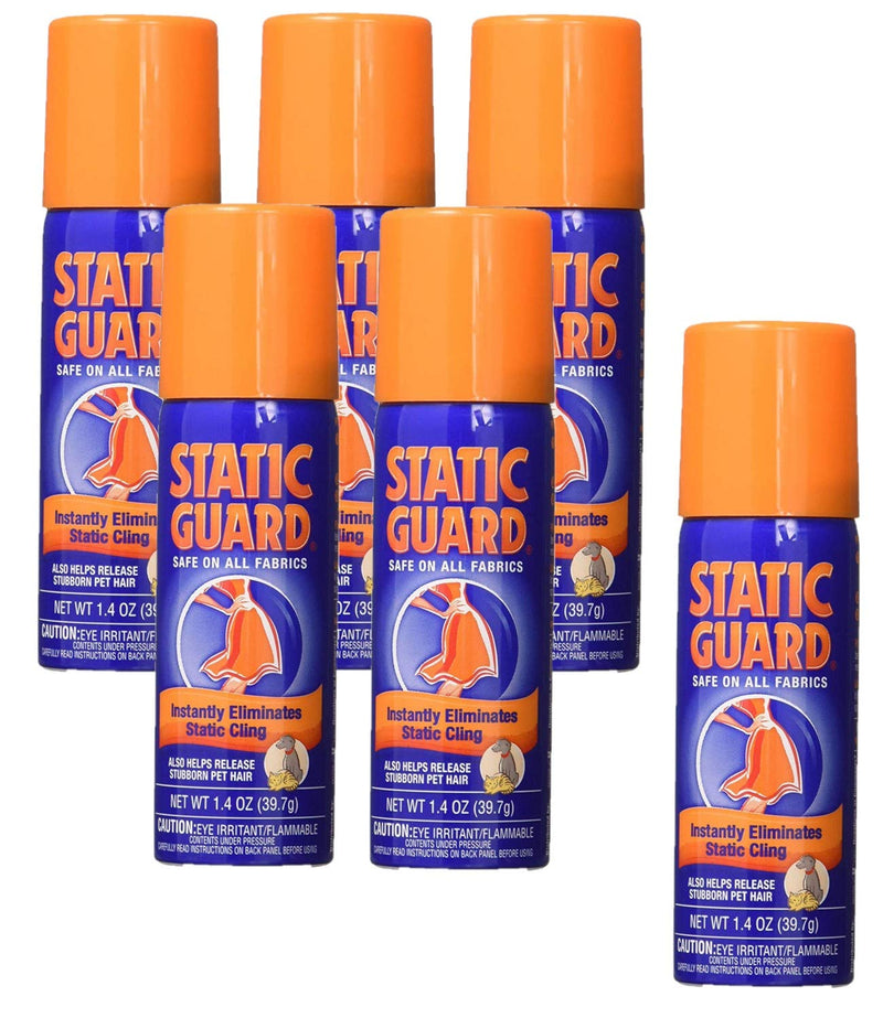 [Australia] - Static Guard 1.4 Ounce Travel Size - Pack of 6 