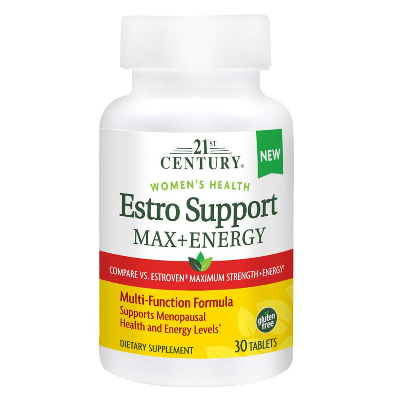 [Australia] - 21st Century Estro Support Max + Energy, 30 Count 