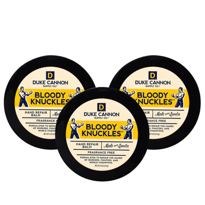 [Australia] - Duke Cannon Supply Co. Bloody Knuckles Hand Repair Balm oz (5 oz (Pack of 3)) 5 Ounce (Pack of 3) 