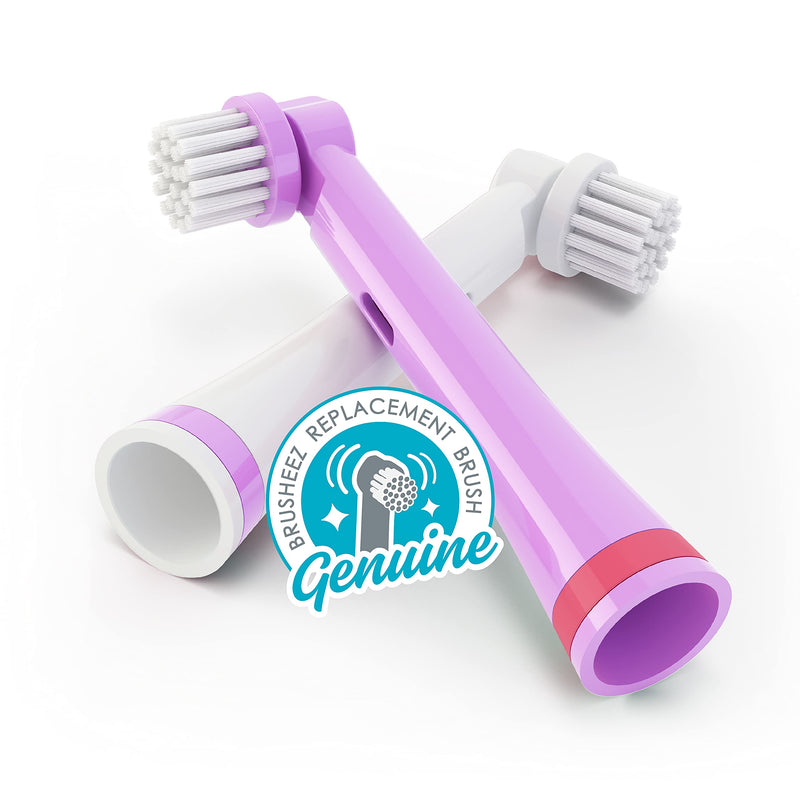 [Australia] - Brusheez® Electronic Toothbrush Replacement Brush Heads 2 Pack (Sparkle The Unicorn) Sparkle the Unicorn 