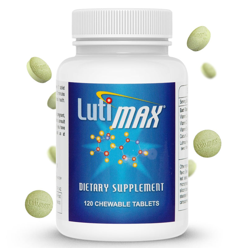 Lutimax Luteolin Complex w/Rutin - Immune Support Brain Supplements - Bioflavonoids w/Vitamin C, D & E for Joint, Muscle, & Dietary Issues - Antioxidants Supplement w/Immune Support - 120 Tablets 120 Count (Pack of 1)