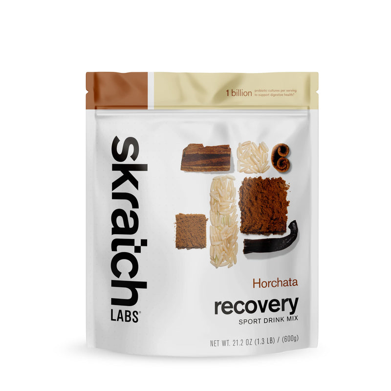 [Australia] - Skratch Labs Post Workout Recovery Drink Mix with Horchata, (21.2 oz, 12 Servings) with Complete Milk Protein of Casein and Whey and Probiotics, Gluten Free, Kosher, Vegetarian 12 Servings (Pack of 1) 