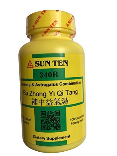[Australia] - Sun Ten - Ginseng & Astragalus Combination Capsules/Bu Zhong Yi Qi Tang/補中益氣湯 