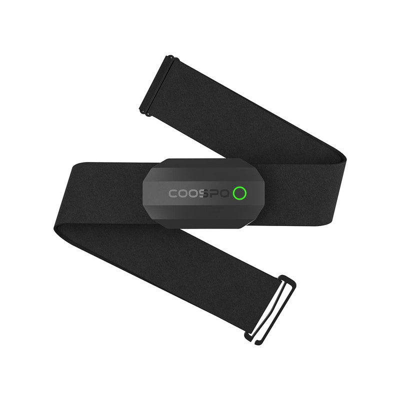 [Australia] - COOSPO Bluetooth Heart Rate Monitor Chest Strap H808S, ANT+ BLE HR Monitor Chest, HRM IP67 Waterproof, Use for Running Cycling Gym and Other Sports H808S Black 