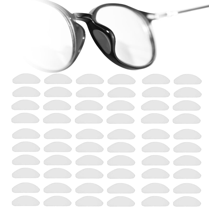 [Australia] - NEPAK 30 Pairs Eyeglass Nose Pads,Eye Glasses Nose Pads Non Slip,Silicone Nosepads for Glasses, Sunglasses, and Eye Wear(Clear,1mm) Clear 