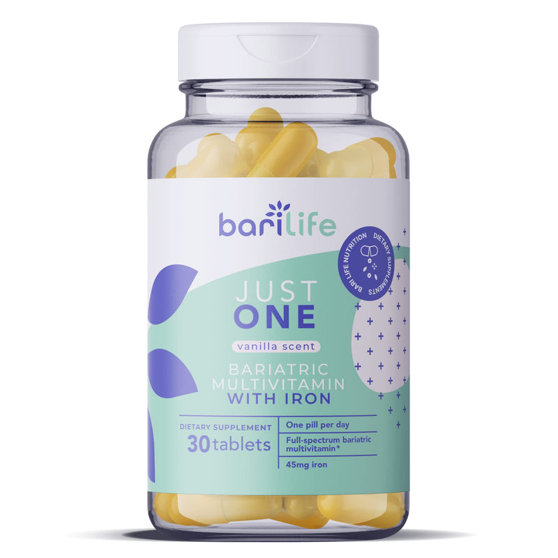 Just One - Once Daily Bariatric Multivitamin with Iron (30) 30 Count (Pack of 1)