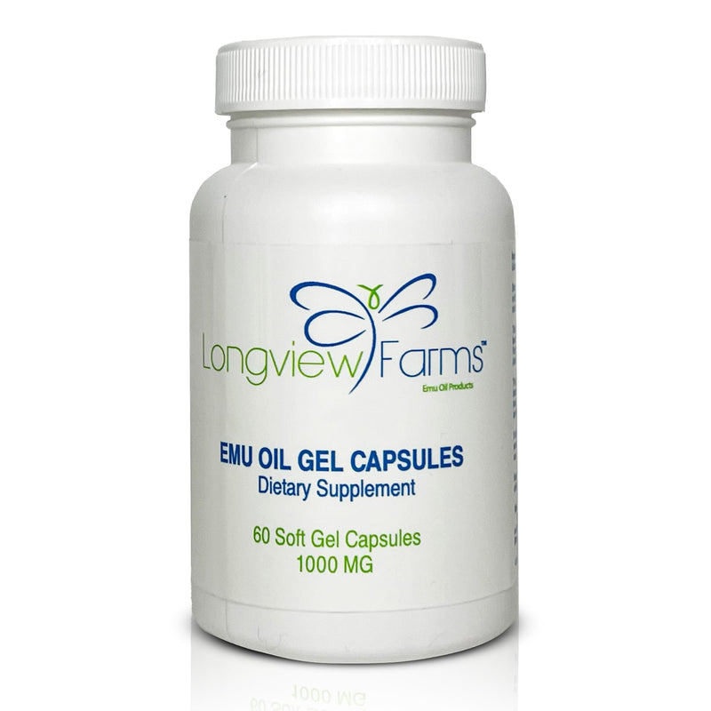 [Australia] - Emu Oil Gel Capsules - Support Your Wellness Journey with Natural Emu Oil Extract- Encapsulated for Easy Consumption and Health Benefits 