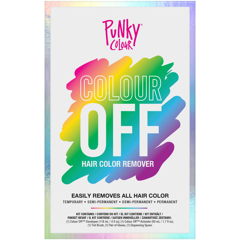 [Australia] - Punky Colour Off Hair Color Remover Kit - Hair Dye Remover, Safely Removes Semi Permanent Dye, and Permanent Colors, Color Removers for Dyed Hairs 