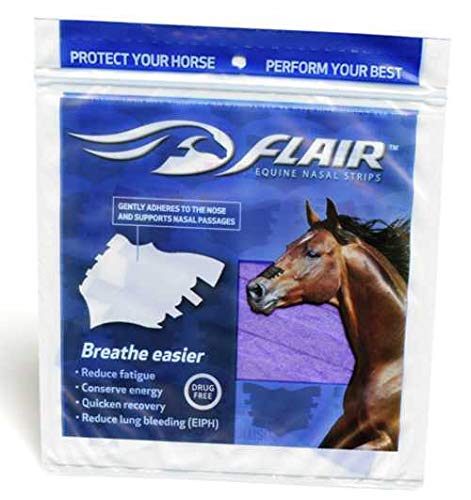 [Australia] - Flair® Equine Nasal Strips Six Pack Purple 