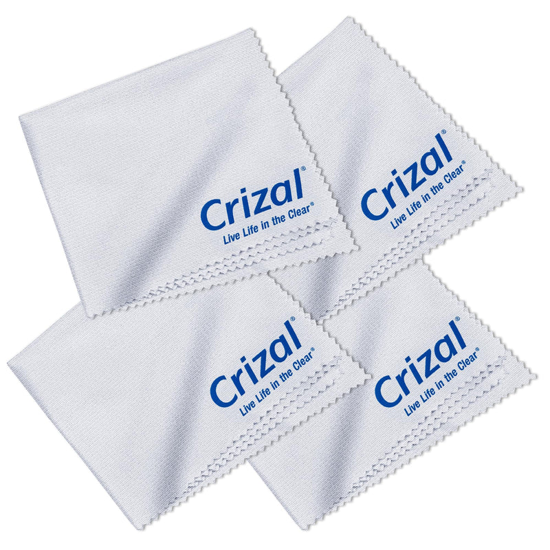 [Australia] - Eyeglass Cleaning Cloths ‚Äì 4 Pack Premium Microfiber ‚Äì Safest Cloth for AR Lenses ‚Äì #1 Doctor Recommended for Eyeglasses, Screens & Cameras Cloth, 4 Pack 