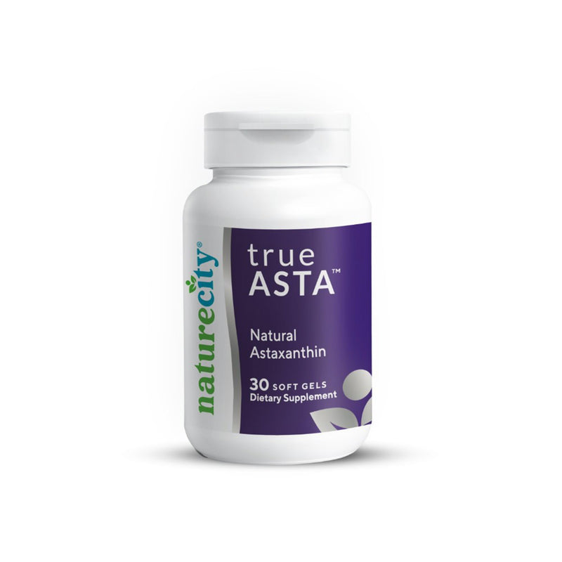 [Australia] - True-Asta AstaReal Natural Astaxanthin Supplements 6mg – Joint Muscle Skin Eye Support (30 Soft Gels) Algae Antioxidants Supplement | Non-GMO, Gluten Free, and BPA Free 1 