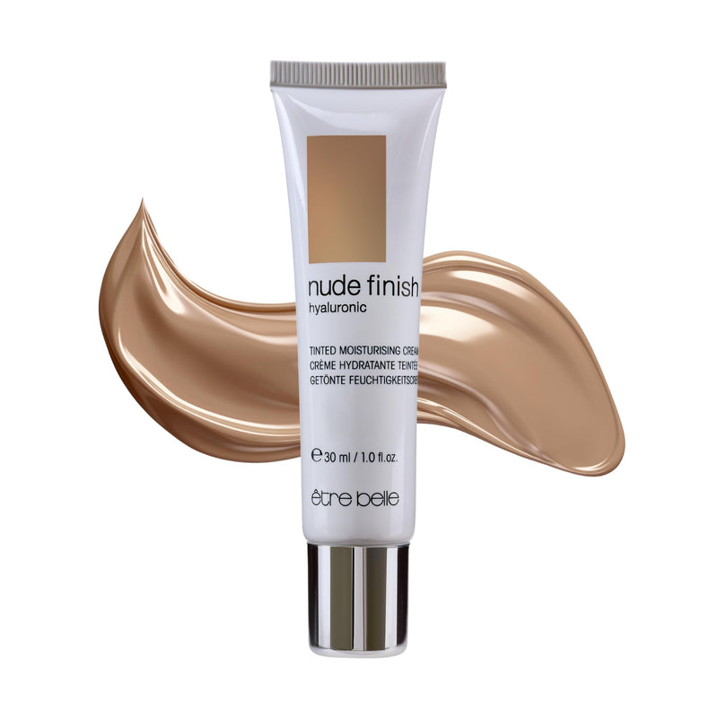 être belle Cosmetics Hyaluronic Tinted Moisturizing Cream, Skin Care for Women with Hyaluronic Acid, Vitamin E & Grape Seed Oil, Long Lasting, Natural Coverage, for All Skin Types, 30 mL