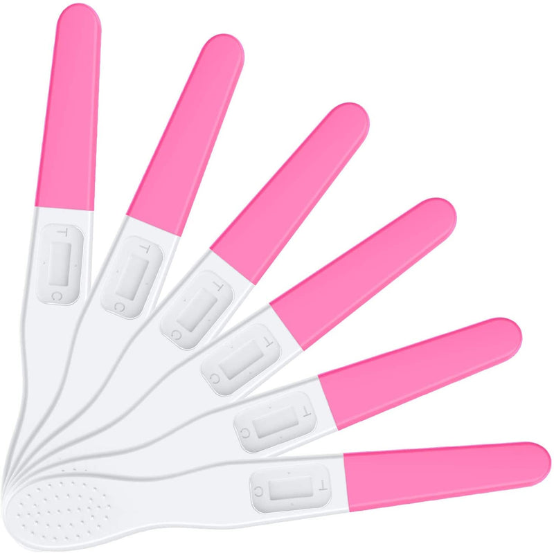 MomMed Midstream Pregnancy Test - Home Pregnancy Test – Early Detection Test, Incredibly Accurate – Super Fast Results – HCG Testing Kit - 6 Pack Pink 6 Count (Pack of 1)