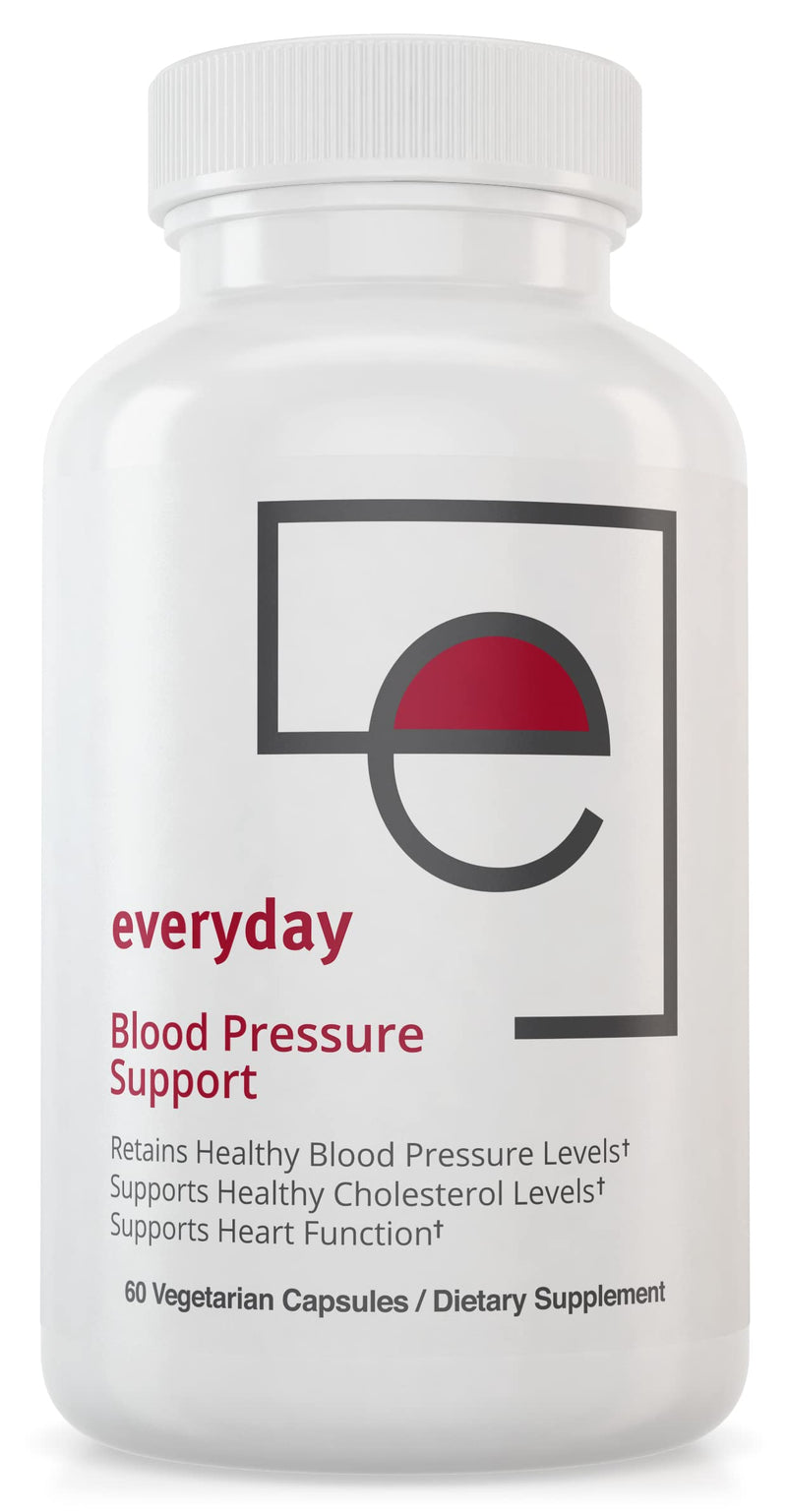 [Australia] - Everyday Blood Pressure Support Supplement- Hawthorn Berry Extract Supplement and Magnesium, Supports High Cholesterol, Natural Heart Health & Hypertension - 60 Capsules 
