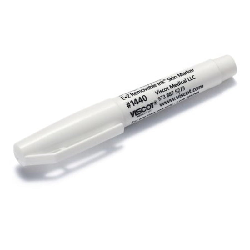 [Australia] - Viscot 1440-30 Mini Regular Tip White EZ Removable Ink Markers- 30 Count- Medical Grade Skin Pen- Latex Free, FDA Registered, Designed for Marking Piercing Sites & Non-Surgical Aesthetic Procedures 
